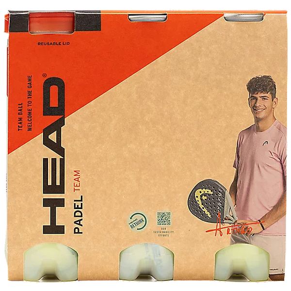 3X3B HEAD PADEL - 6DZ Balles de padel HEAD